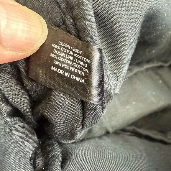 Yves Saint Laurent YSL parfums Black Canvas Logo Wristlet Clutch Bag - Picture 11 of 12